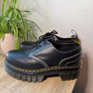 Black Doc Martens Platform Shoes